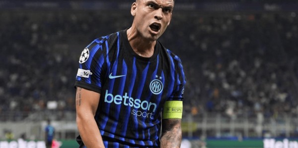 一场3-0踢出4连胜，劳塔罗欧冠爆发，创造队史新纪录