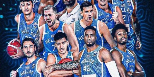 欧洲杯季军战:希腊险胜芬兰 字母哥狂轰30+17+6